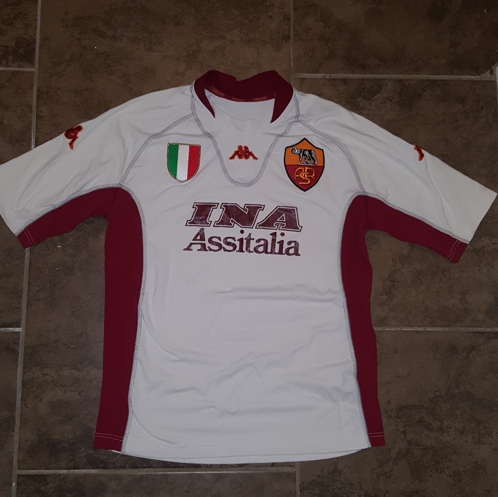 As Roma x kappa jersey